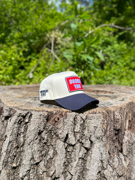 Transparent Viewz Snapback, Inversion of "WRONG WAY" Sign